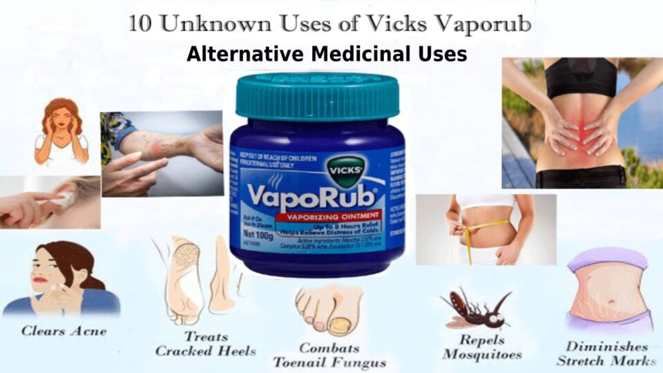Vicks Vapourub Medicinal & Unusual uses, General benefits