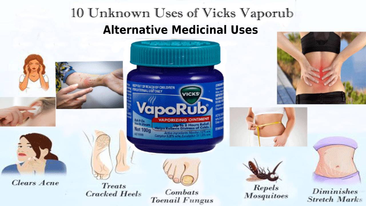 Alternative Medicinal Uses of Vicks Vapourub