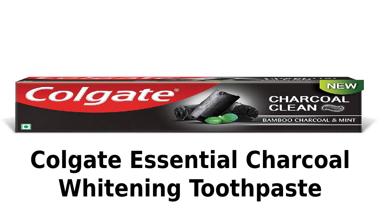 Colgate Essential Charcoal Whitening Toothpaste