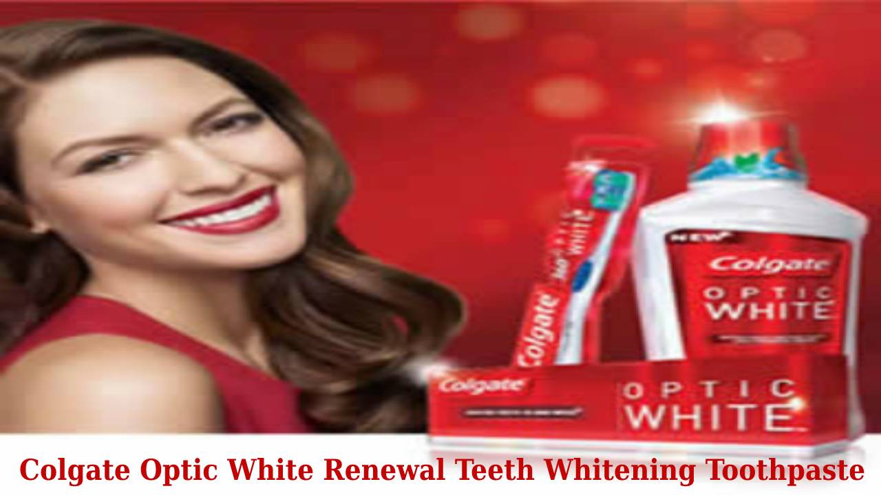 Colgate Optic White Renewal Teeth Whitening Toothpaste