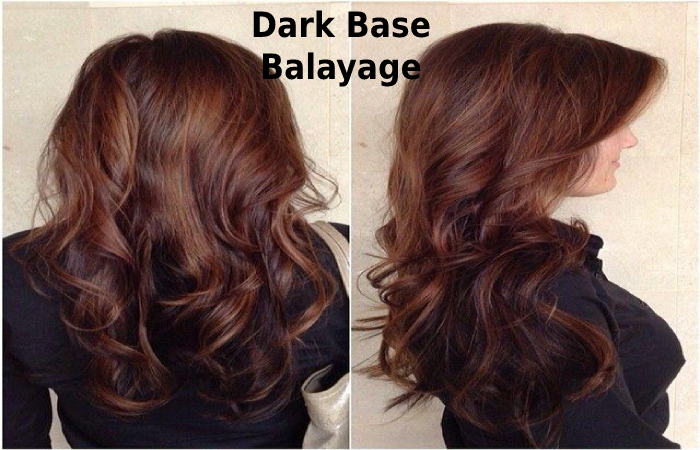 Dark Base Balayage