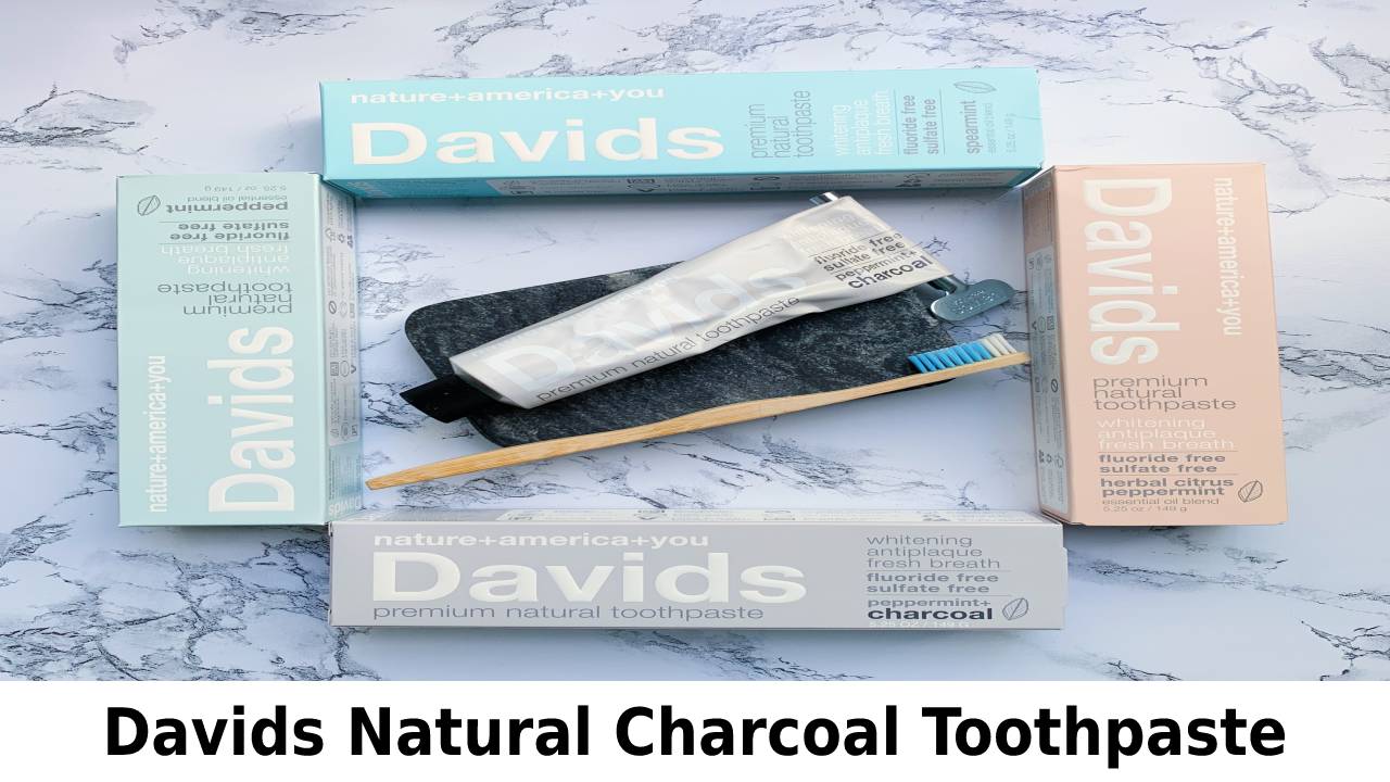 Davids Natural Charcoal Toothpaste