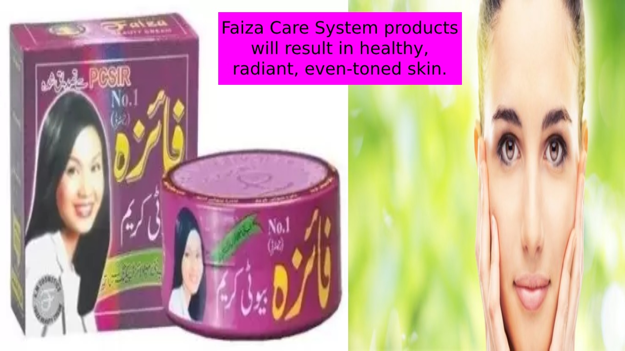Faiza Cream – Features, Side effects, How to use? Is it harmful to the skin?