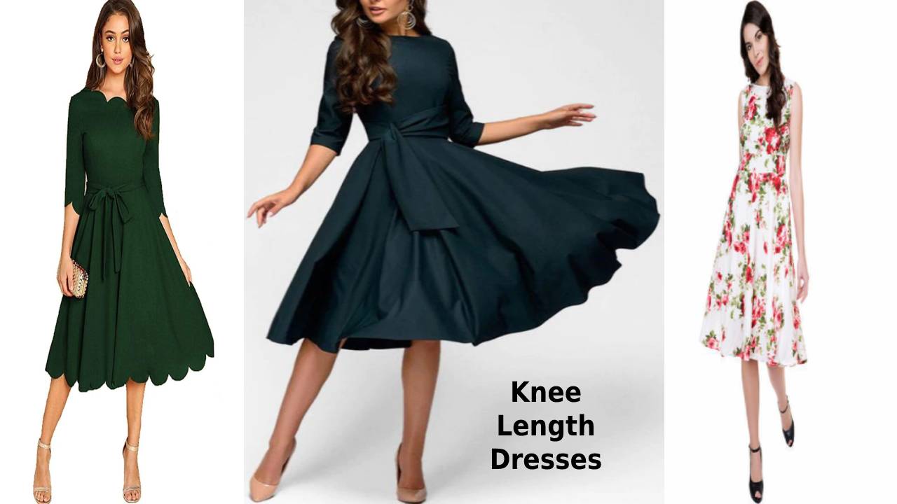 Knee Length Dresses – Buy Knee Length Dresses Online at Myntra