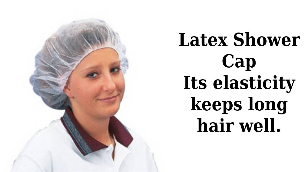 Latex Shower Cap