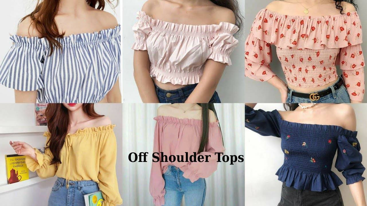 Off Shoulder Tops -Rules for wearing off-the-shoulder tops, Bardot neckline