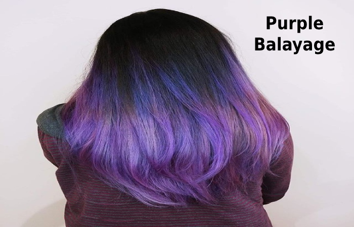 Purple Balayage