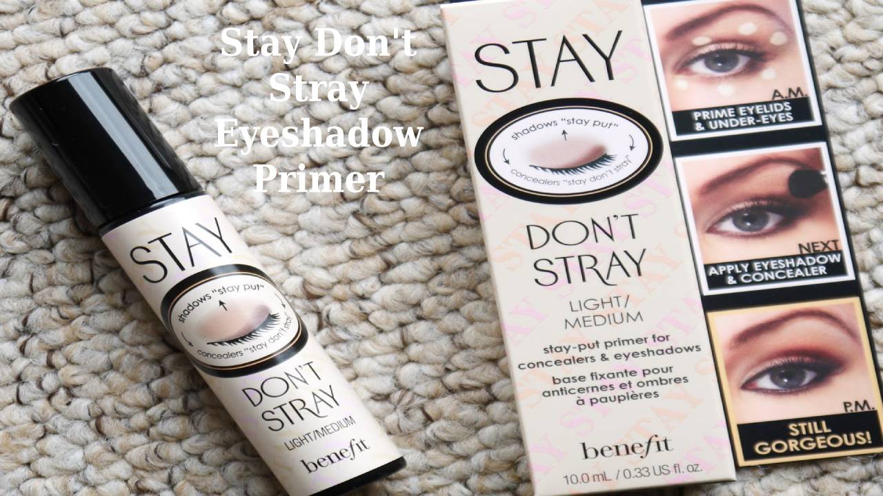 Stay Don't Stray Eyeshadow Primer