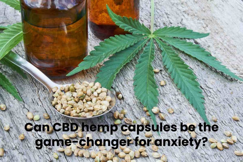 Can CBD hemp capsules be the game-changer for anxiety