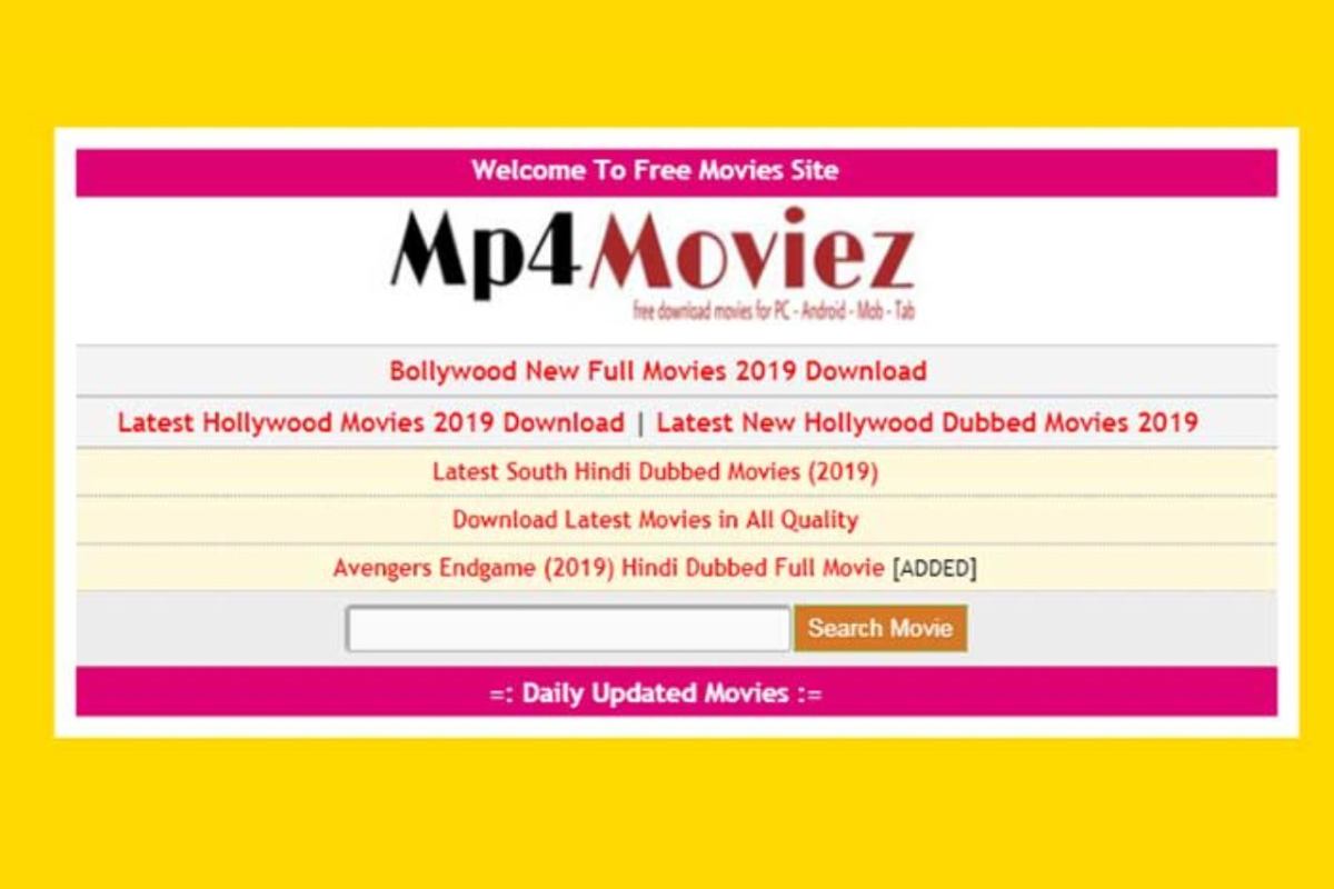 Mp4moviez Tech Download latest Hindi South