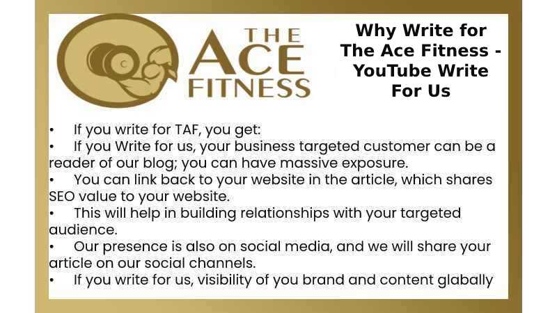 Why Write for The Ace Fitness - YouTube Write For Us