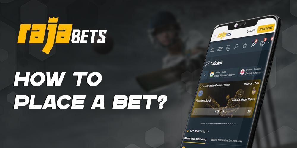 How to place a bet?