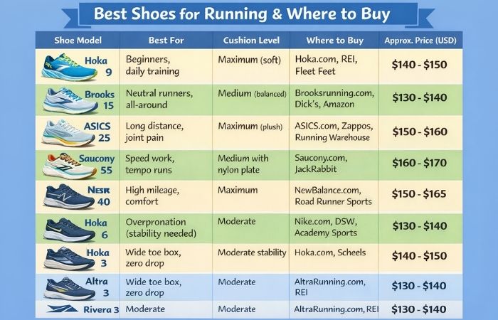 Best Shoes For Running